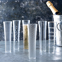 Celebrate Stemless Champagne Flutes (Set of 6)