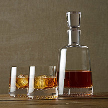 Diamond Whiskey Decanter & Glasses Set