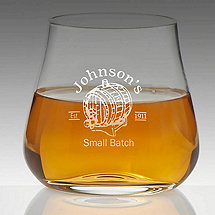 Personalized Small Batch Whiskey Glass (Set of 2)
