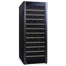 80-Bottle Evolution Series Wine Refrigerator (Glass Door with Black Stainless Steel Trim)