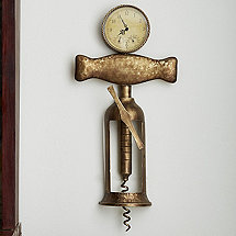 Antique Corkscrew Clock