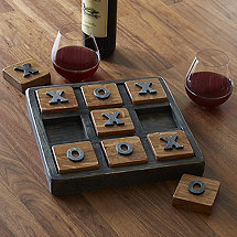 Reclaimed Barrel Stave Tic-Tac-Toe