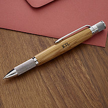 Personalized Authentic Whiskey Barrel Textured Grip Pen