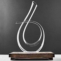 Wine Enthusiast Art Series Contour Decanter
