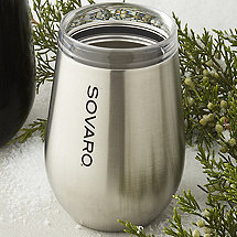 Sovaro Wine Tumbler (Silver)