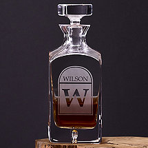 Personalized Lexington Whiskey Decanter