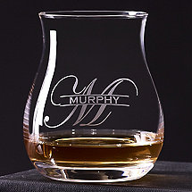 Personalized Glencairn Wide-Bowl Whisky Glasses (Set of 4)