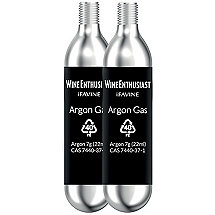 Professional Argon Wine Preserver Additional Capsules (Set of 2)