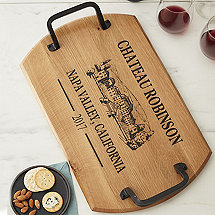 Personalized Estate Rectangular Barrel Tray