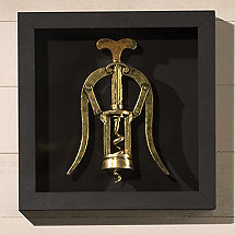 Corkscrew Wall Decor - Winged Corkscrew