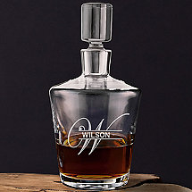 Personalized Ambassador Whiskey Decanter