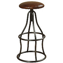Churchill Swivel Stool (Brown)