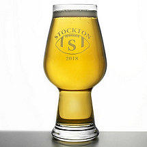 Personalized 'Big Game' Beer Glass (Set of 2)