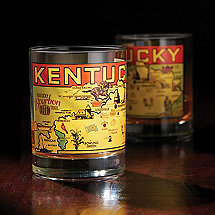 Kentucky Bourbon Trail Rocks Glass (Set of 2)