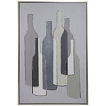 'Rare Vintage II' Hand-Painted Framed Canvas Art