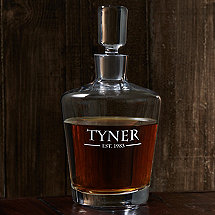 Personalized Ambassador Whiskey Decanter