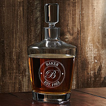 Personalized Ambassador Whiskey Decanter