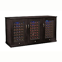 Trilogy Wine Cellar Credenza (Espresso) (Outlet A)