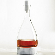 Stone Cold Decanter with Marble Coaster