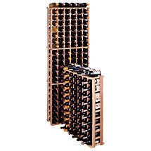 Redwood Modular Wine Rack Kit - 66 Bottle Reduced Height