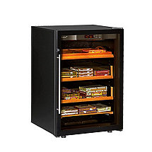 EuroCave Cigar Humidor (Black - Glass Door)