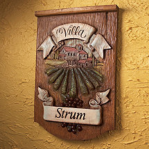 Personalized Villa Sign