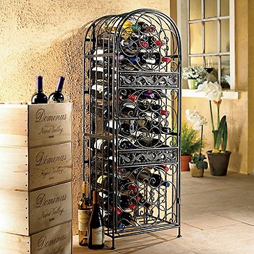 Wine Jails Wrought Iron Consoles Wine Enthusiast