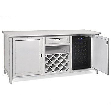 Firenze Wine And Spirits Credenza With 28 Bottle Touchscreen Refrigerator Antique White Firenze Wine And Spirits Credenza With 28 Bottle Touchscreen Refrigerator Antique White