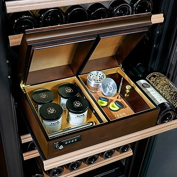 Eurocave Cigar Humidor Sliding Drawer Wine Enthusiast