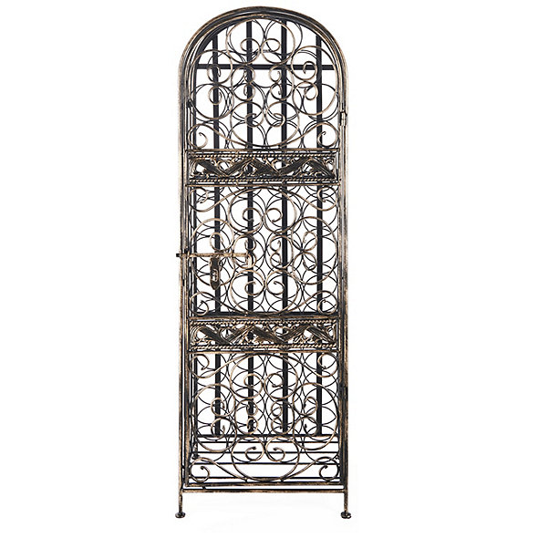 Renaissance Wrought Iron Wine Jail Wine Enthusiast