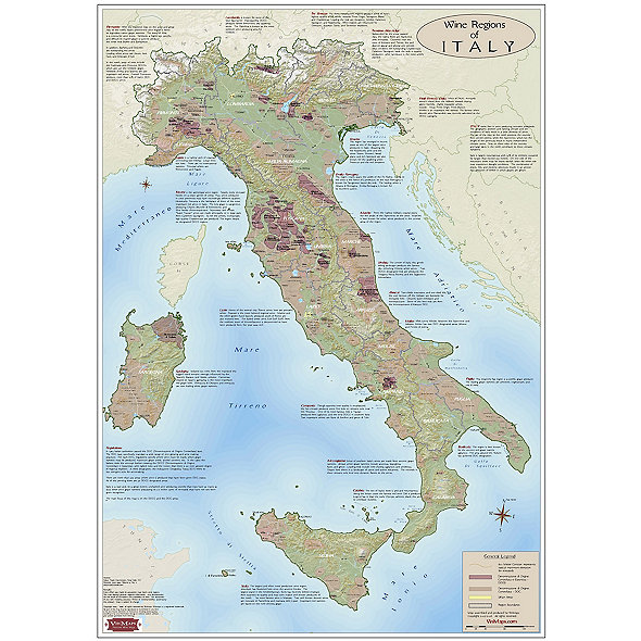 Wine Map of Italy - Wine Enthusiast