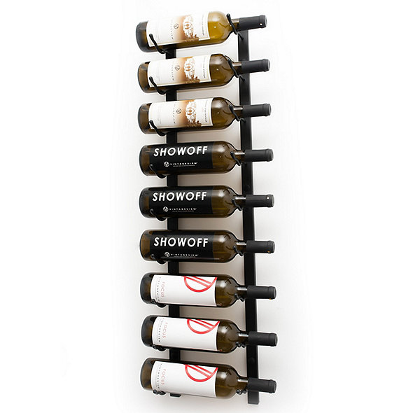 Threshold 9 Bottle Free Standing Metal Wine Rack Holder Stand Small Compact