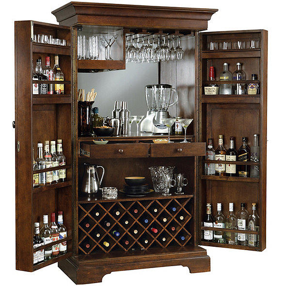 Howard Miller Sonoma Armoire Wine Cabinet Wine Enthusiast