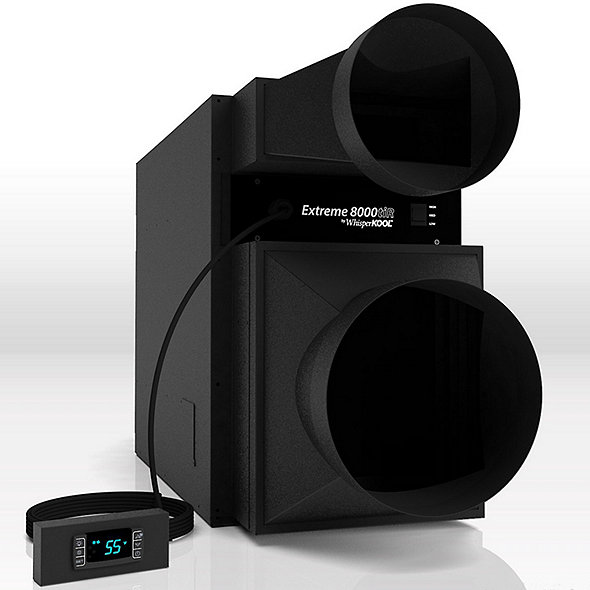 WhisperKOOL Extreme 8000tiR Wine Cellar Cooling Unit Ducted (Max Room Size = 2000 cu ft)