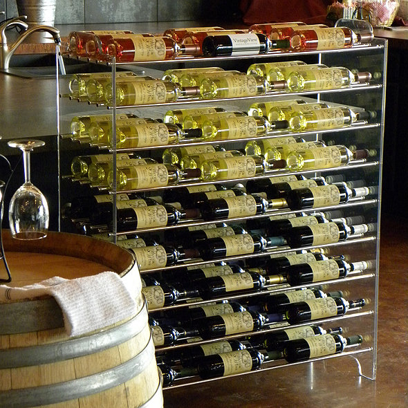 evolution wine rack