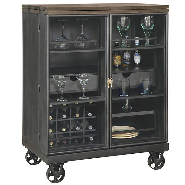 Howard Miller Al Fresco Wine Bar Console Wine Enthusiast