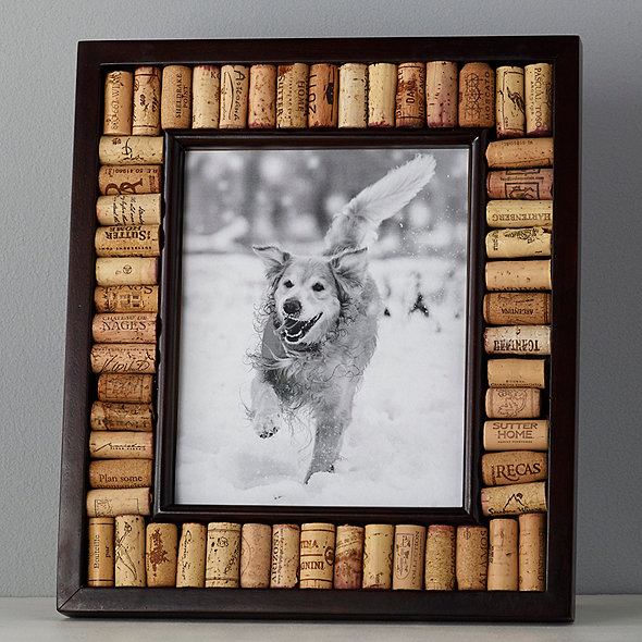 Wine Cork Picture Frame Kit 8x10 Photo Espresso Finish