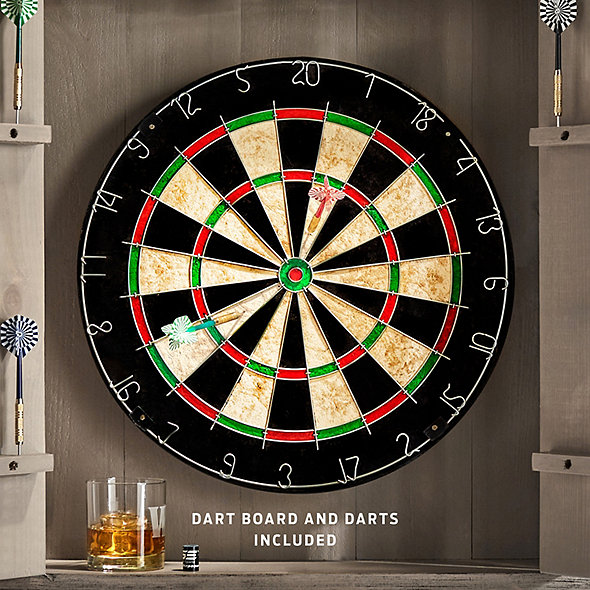 darts and board