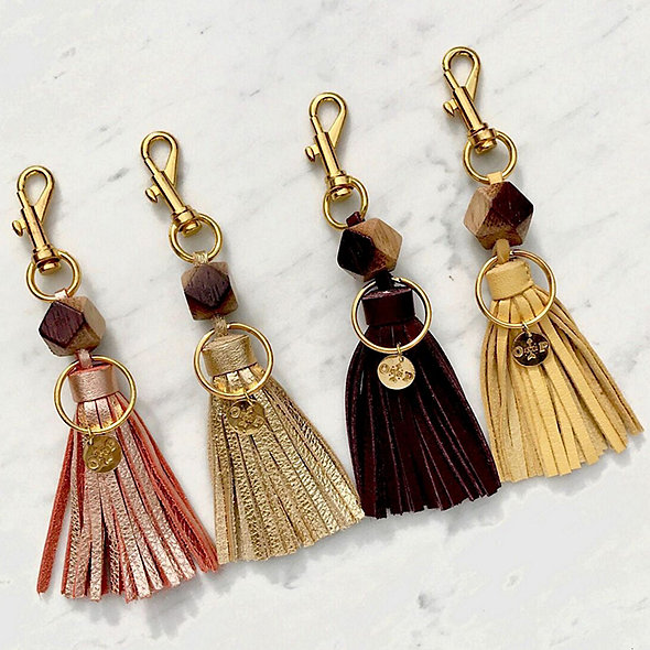 tassel keychain