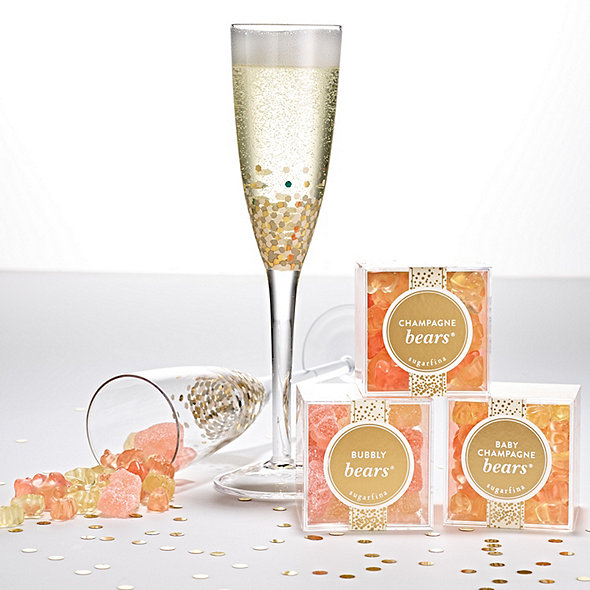 Sugarfina Pop The Champagne Candy And 2 Gl Flutes Gift Set