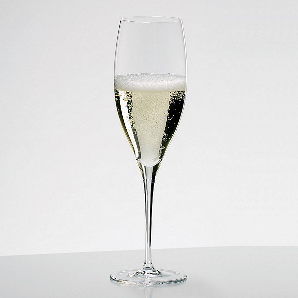 vintage champagne flutes