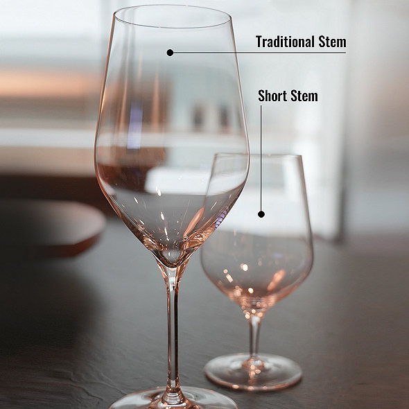 Fusion Air Short Stem Taste Wine Glasses - Wine Enthusiast