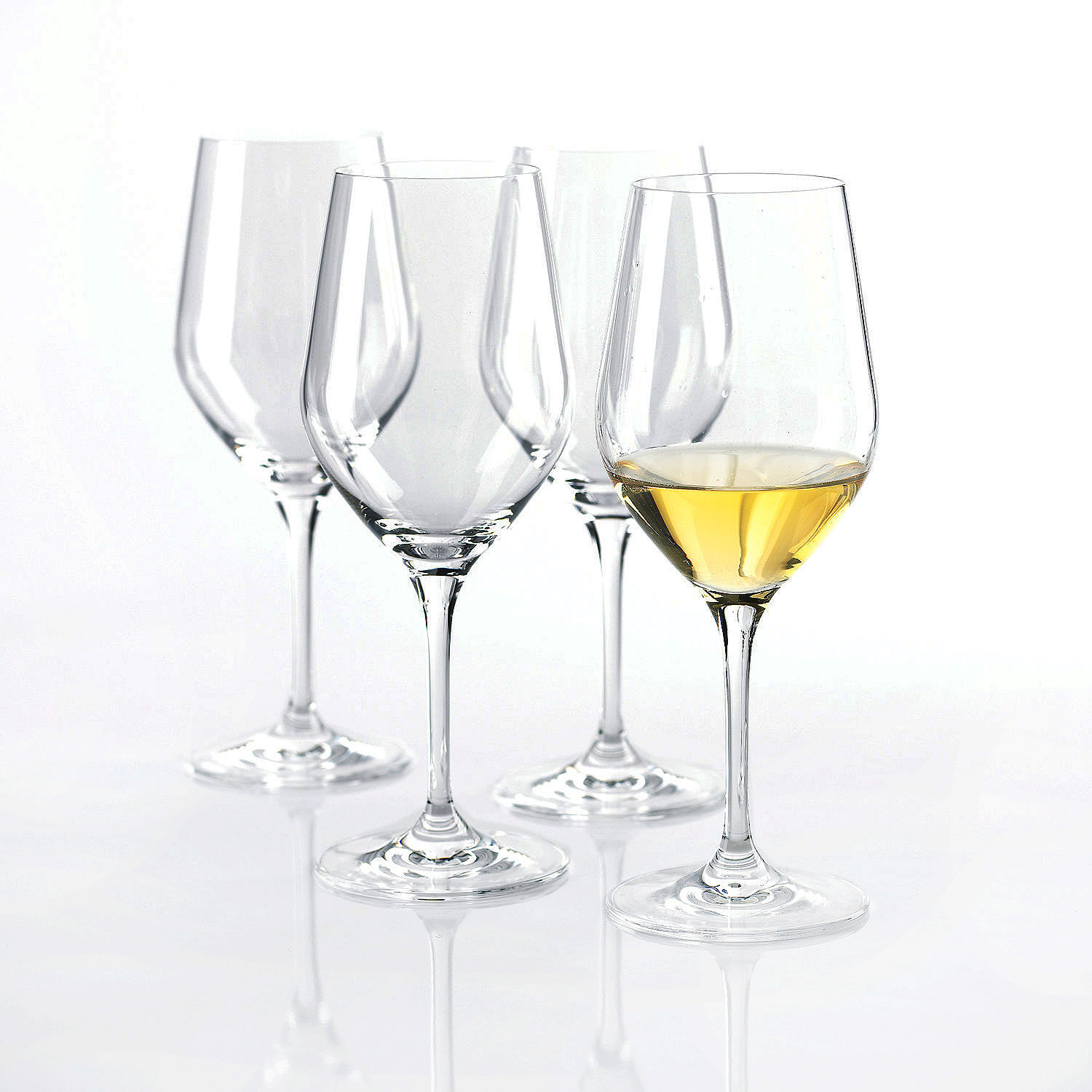 Fusion Clic Chardonnay Wine Gles Set Of 4 Enthusiast Preparing Zoom