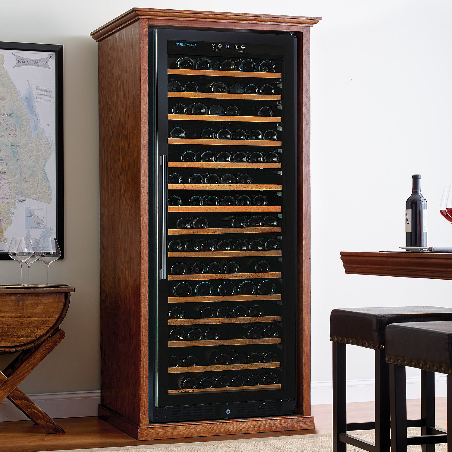 Custom Wine Cellar Cabinet Enthusiast Wine Cellar Cabinet Preparing Zoom