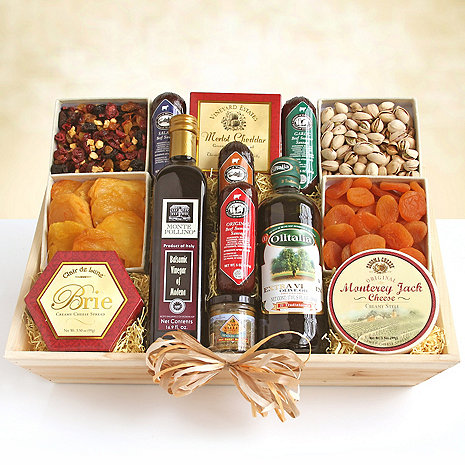 meat and cheese holiday gift boxes