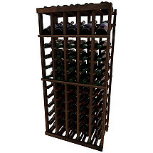 Napa Vintner Stackable Wine Rack - 5 Column Individual w / Display