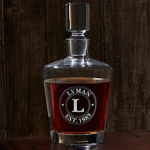 Personalized Ambassador Whiskey Decanter