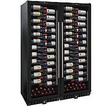 201 Bottle Wine Refrigerators Storage Wine Enthusiast Vinoview 310 Bottle Double Cellar