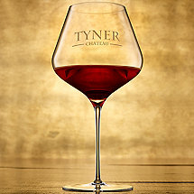 Personalized ZENOLOGY Pinot Noir Wine Glasses (Set of 2)